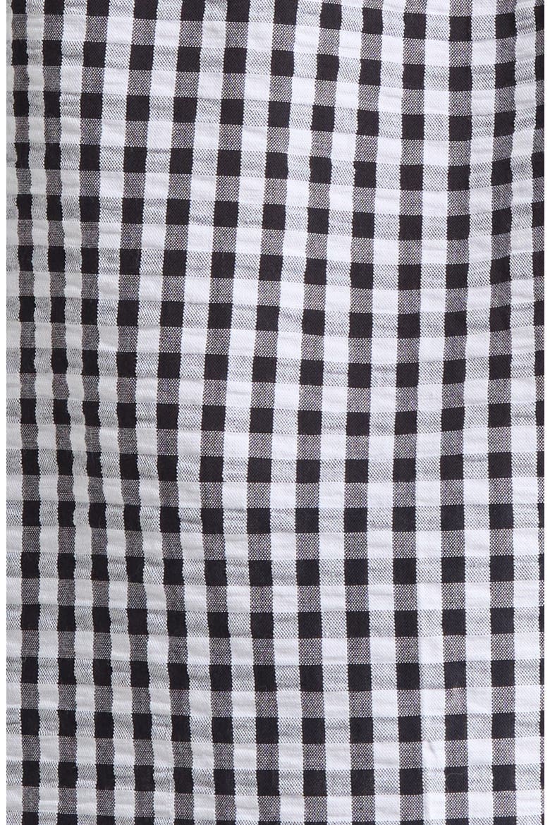 Gingham Seersucker Cami Pajamas, Alternate, color, UTILITY BLUE COMBO