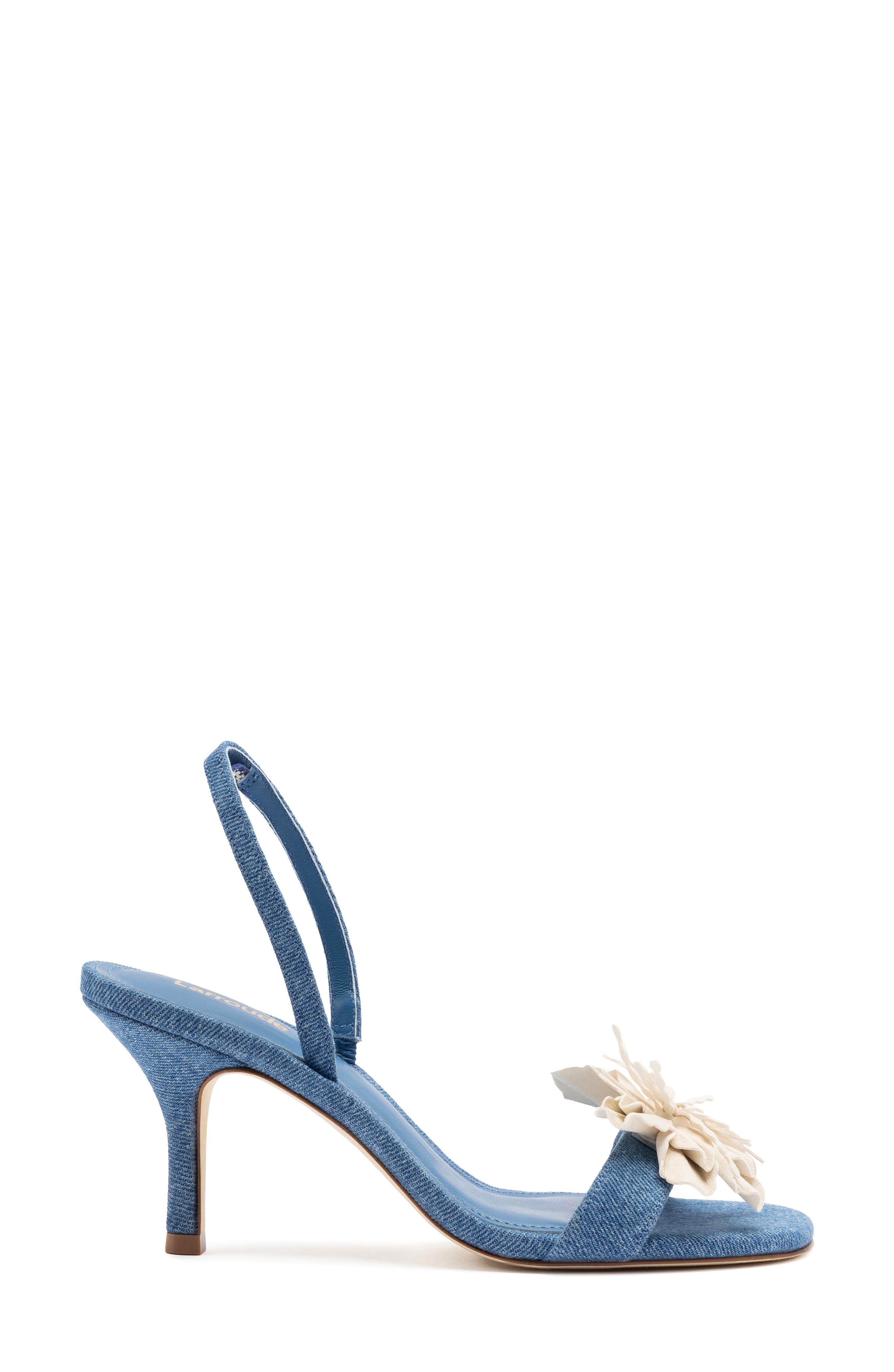Hibiscus Slingback Sandal, Alternate, color, STONE