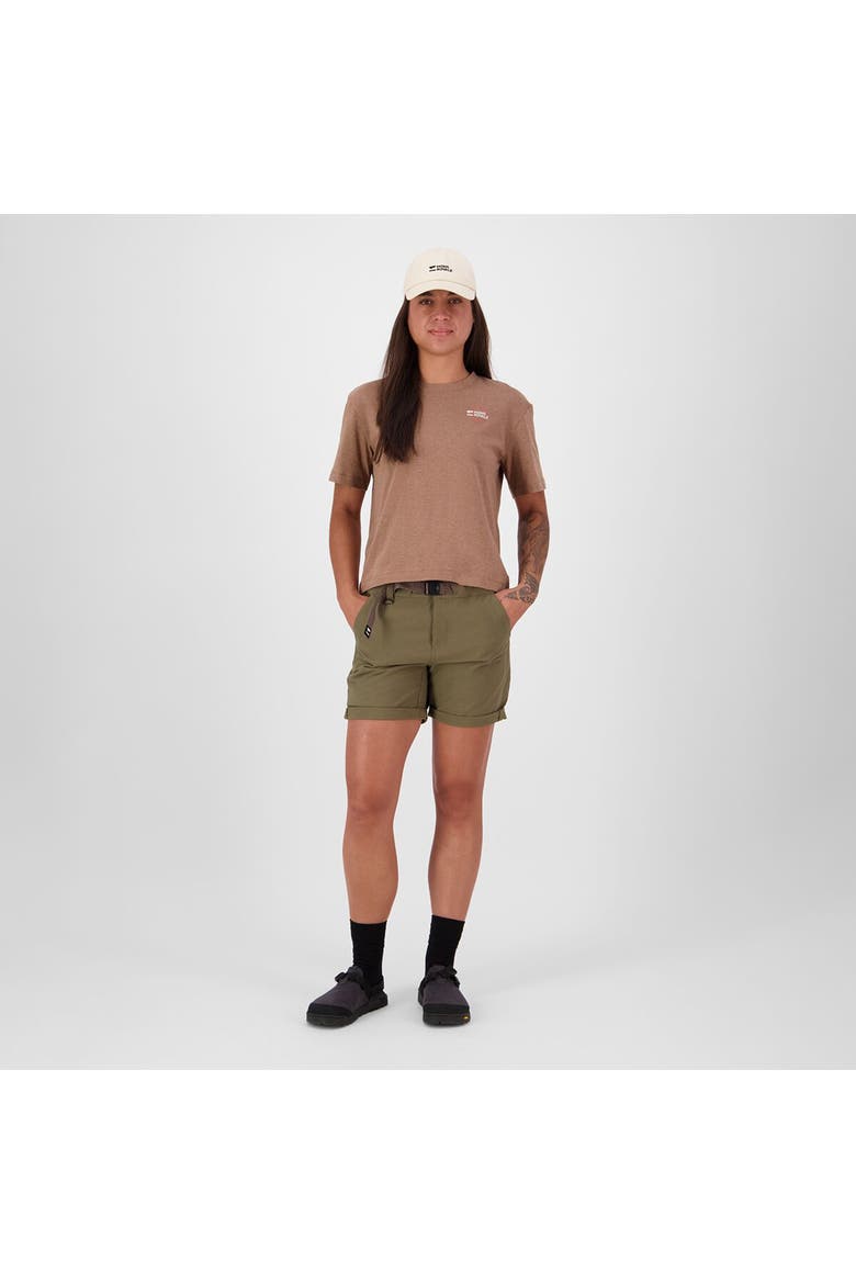 Yonder Merino Organic Cotton T-Shirt - Women's, Alternate, color, Mocha