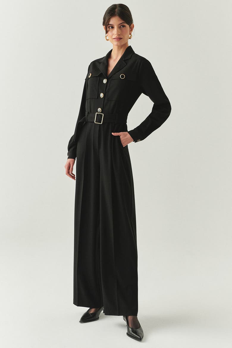 Emmalyn Jumpsuit, Alternate, color, BLACK