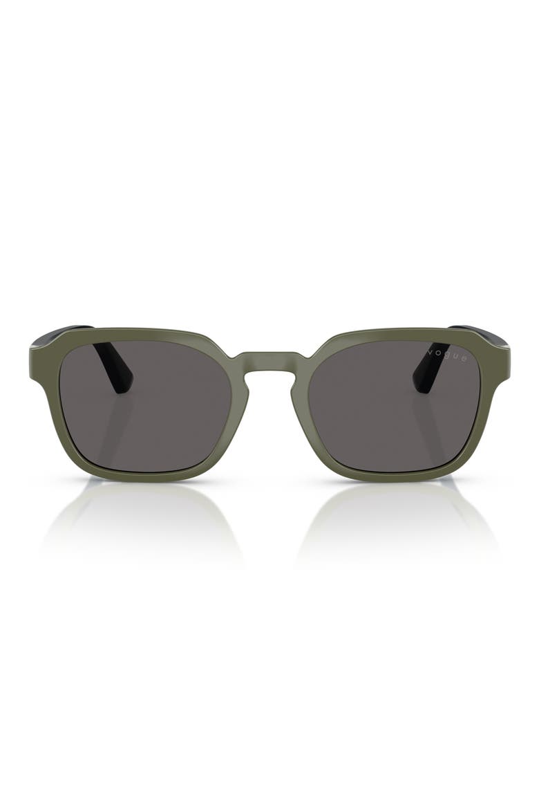 Kids' 46mm Irregular Sunglasses, Main, color, GREEN