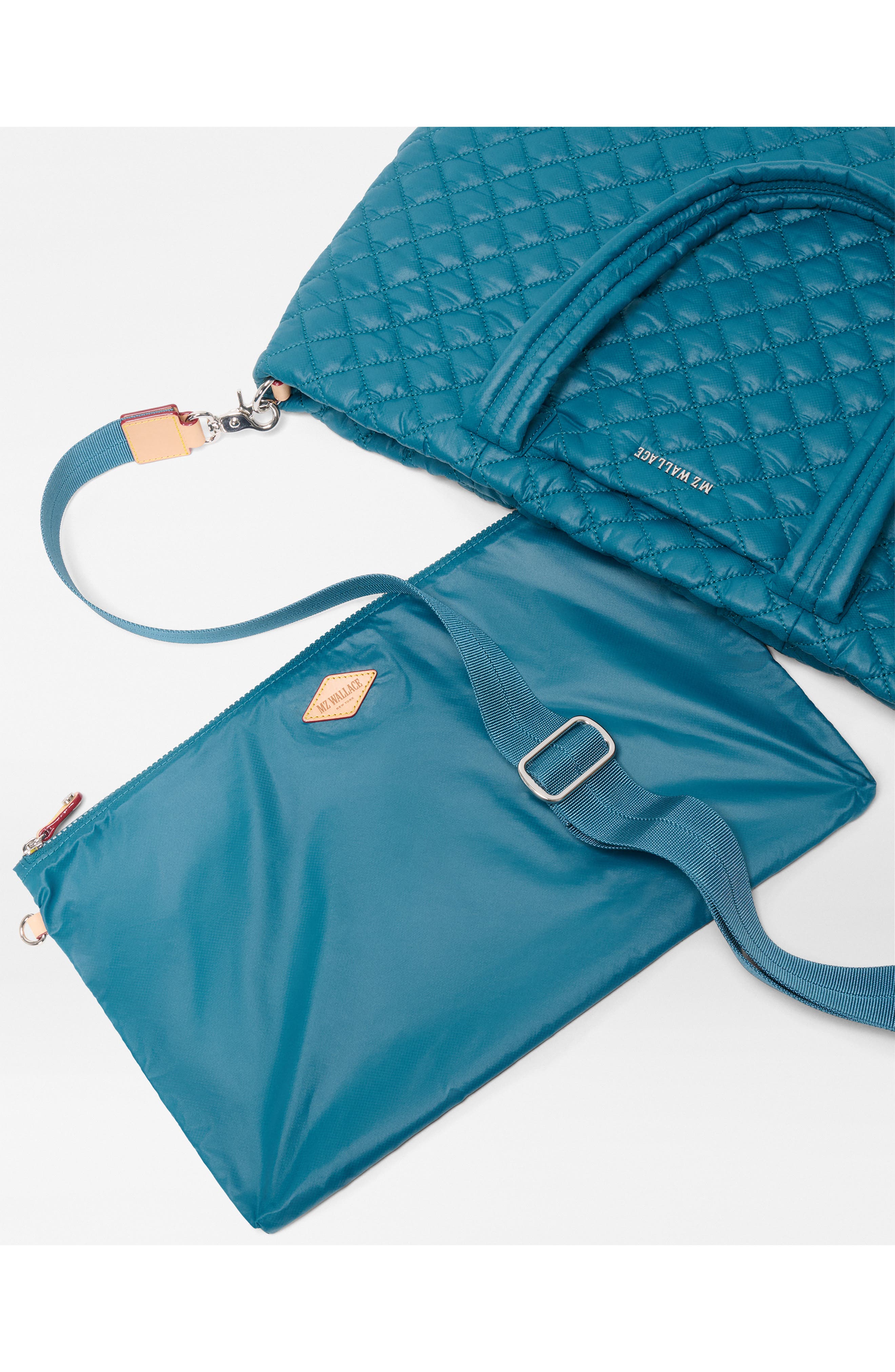 MZ Wallace Medium Metro Deluxe Tote, Alternate, color, Pacific
