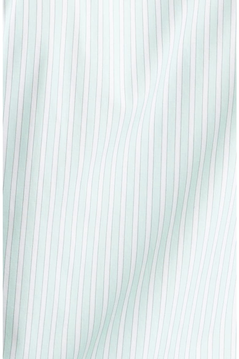 Classic Fit Stripe Natural Stretch Cotton Button-Up Shirt, Alternate, color, COMBO WHITE/ GREEN