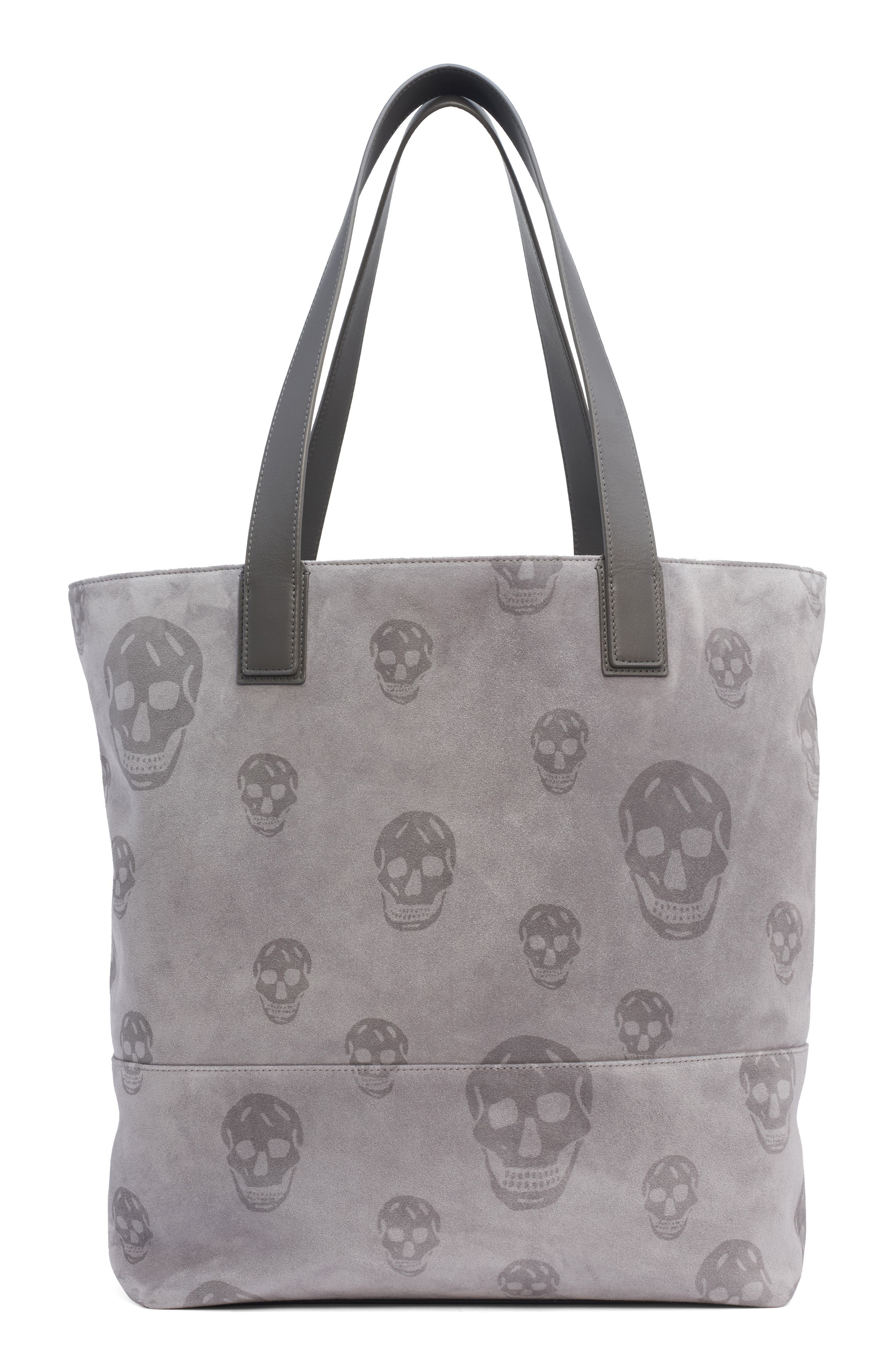 McQueen T-Bar Shopper, Alternate, color, Grey/ Dark Grey/ Silver