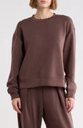 YOGALICIOUS Sandwash Softlite Pintuck Sweatshirt