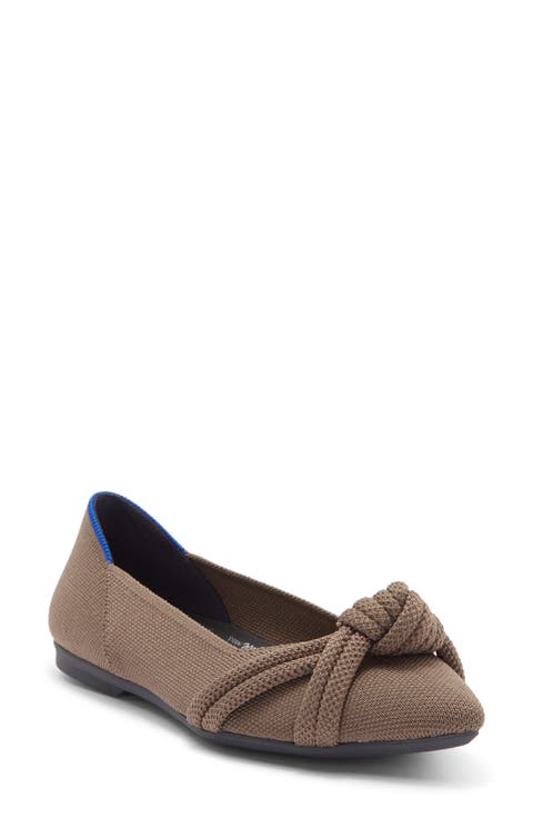 Pointed Toe Knot Flat