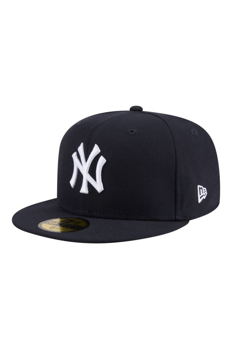Men's New Era  Navy New York Yankees Hidden Hit 59FIFTY Fitted Hat, Alternate, color, Navy