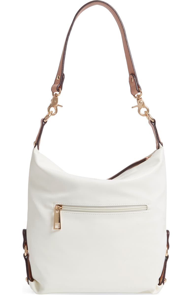 Sondra Roberts Faux Leather Hobo, Alternate, color,