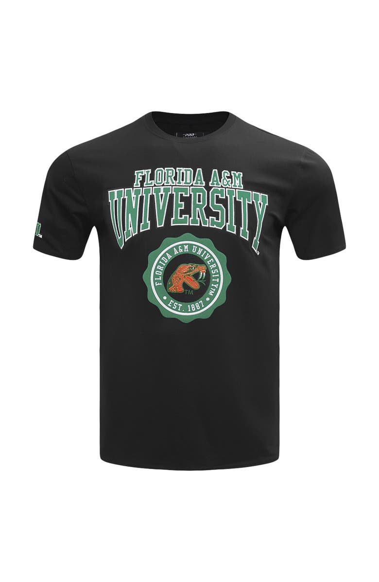 PRO STANDARD Men's Pro Standard Black Florida A&M Rattlers Crest T-Shirt, Alternate, color, Black