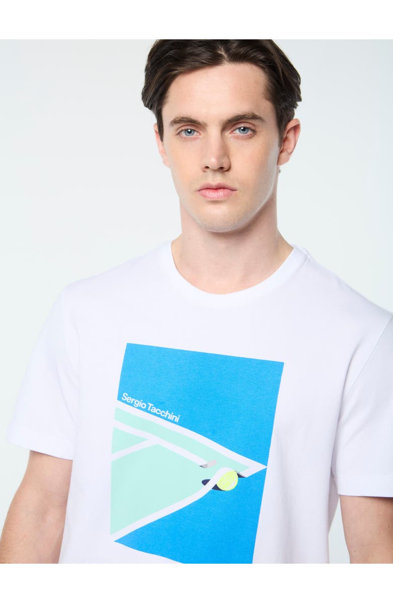 Sergio Tacchini Dante T-shirt, Alternate, color, Brilliant White