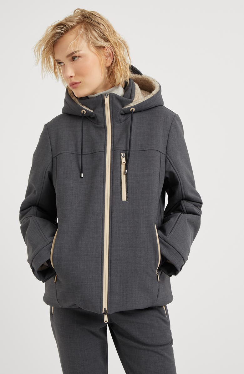 Brunello Cucinelli Mountain outerwear jacket, Alternate, color, 