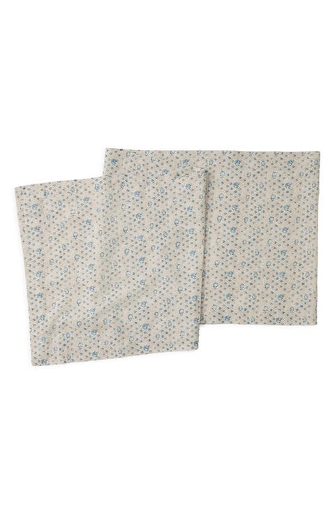 Coral Bell Print Table Runner