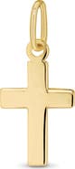 DEVATA Cross Pendant in 14K Gold