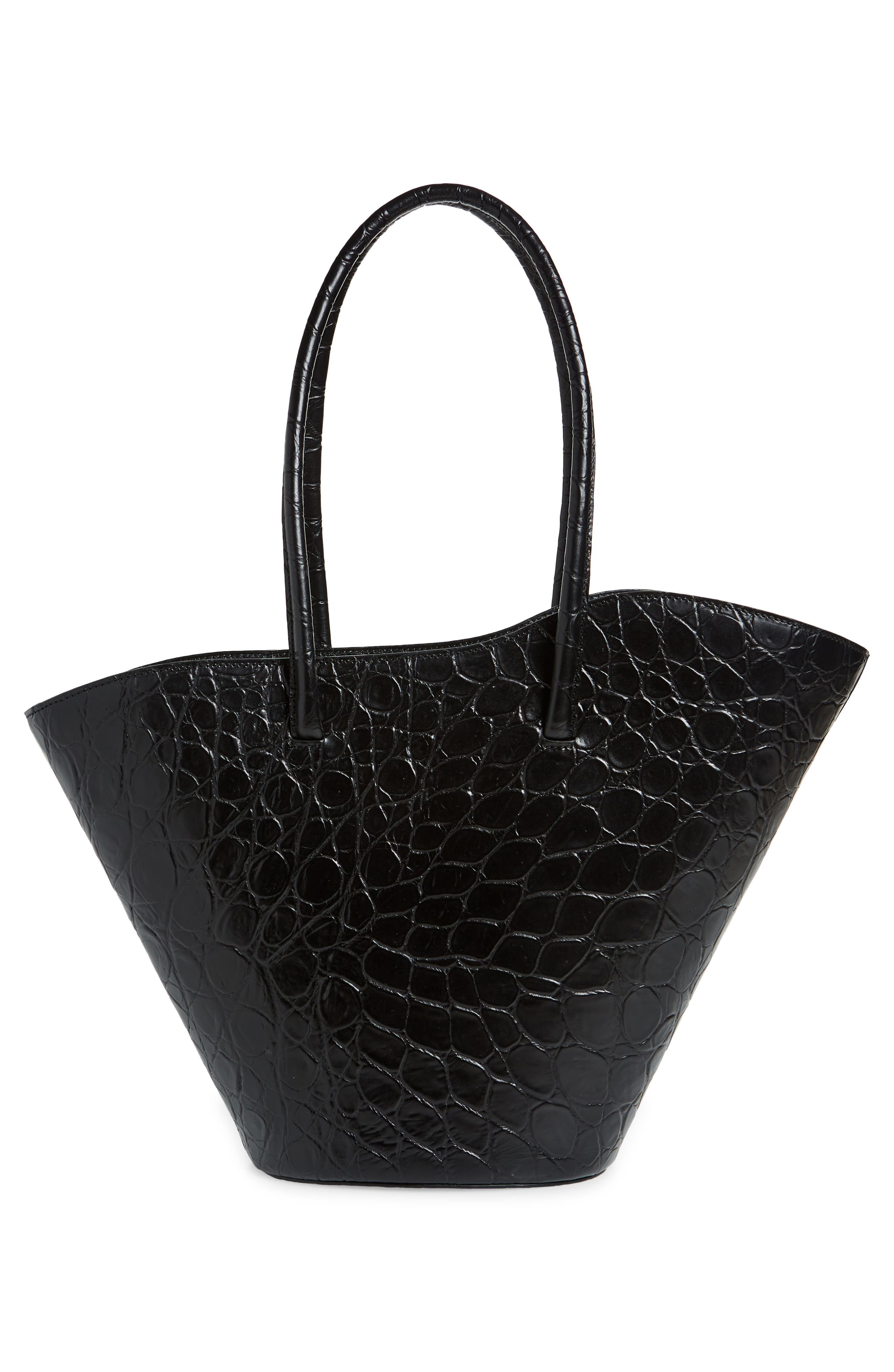Little Liffner Tall Tulip Leather Tote, Alternate, color, 