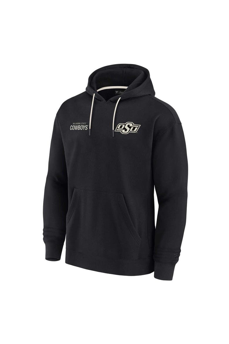 Unisex Fanatics Signature Black Oklahoma State Cowboys Elements Super Soft Fleece Pullover Hoodie, Alternate, color, Black