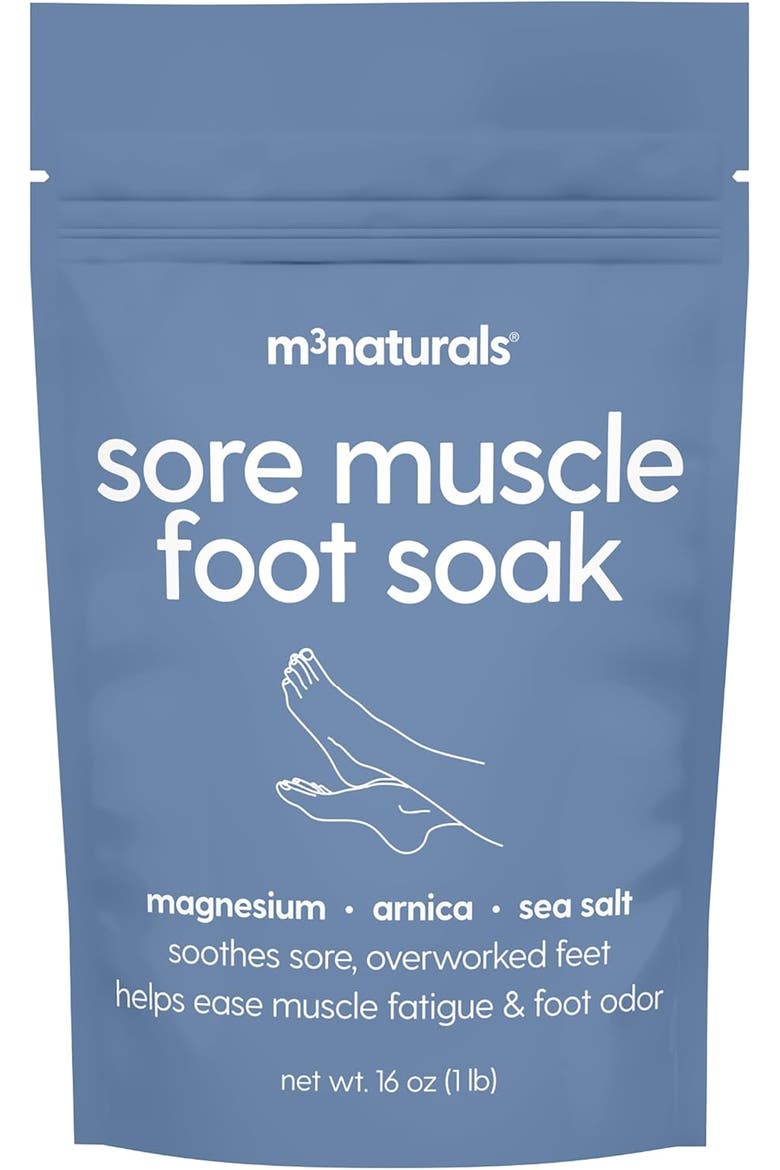 Sore Muscle Foot Soak, 16oz, Main, color, None