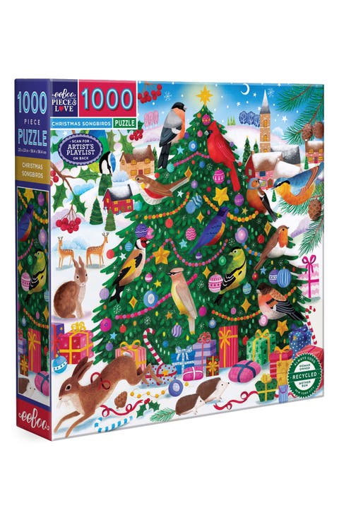 Christmas Songbirds 1000-Piece Puzzle
