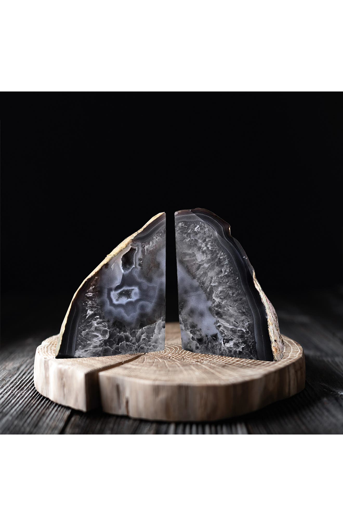 KINETIC Large Agate Bookends | Nordstromrack