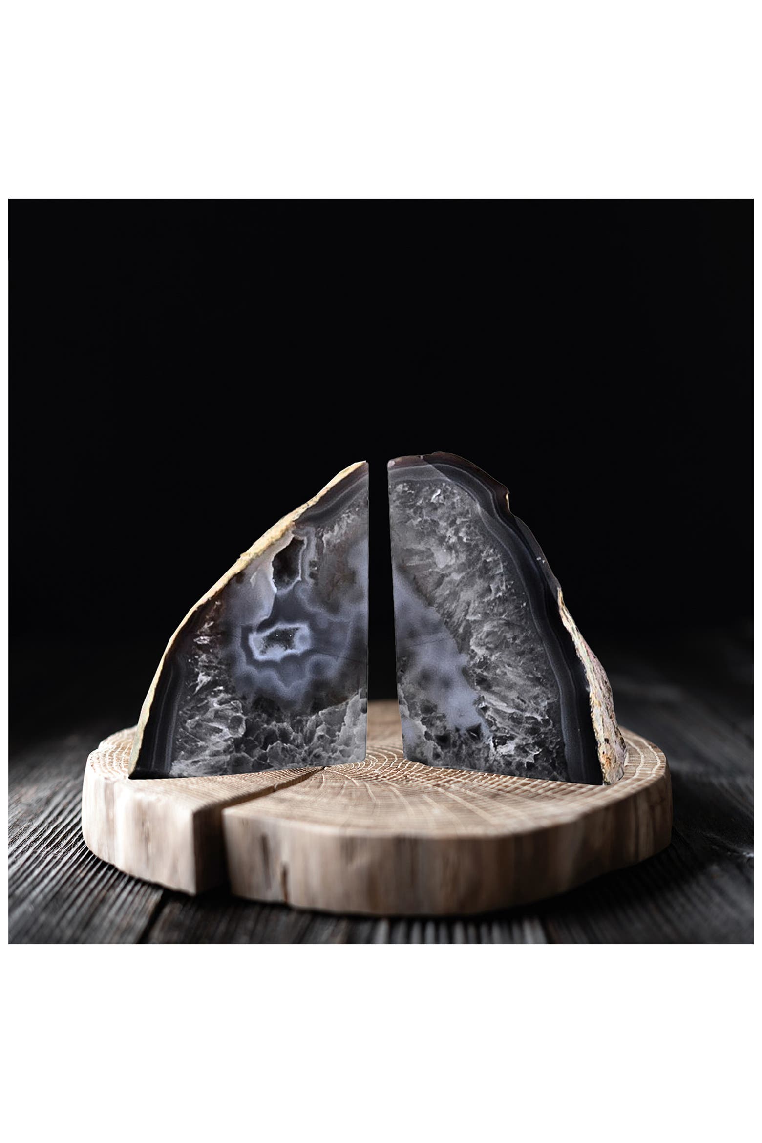 Kinetic Electronics KINETIC Large Agate Bookends | Nordstromrack