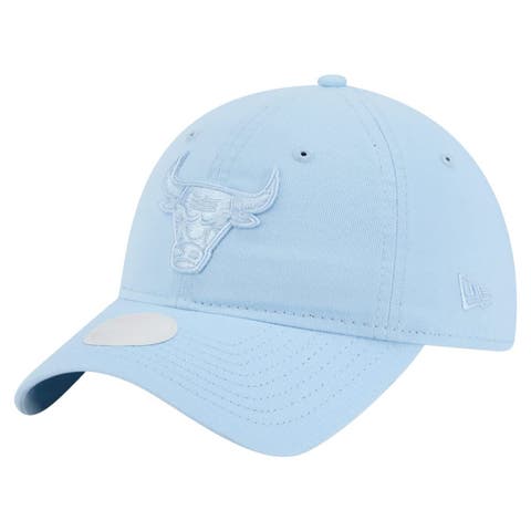 Women's New Era Light Blue Chicago Bulls Colorpack 9TWENTY Adjustable Hat