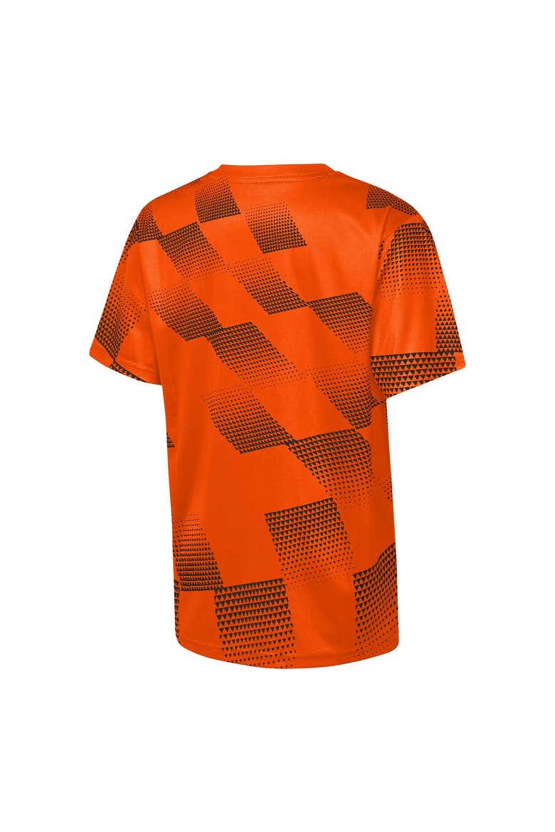 Youth Outerstuff  Orange Houston Dynamo FC Sheer Thrill T-Shirt, Alternate, color, Orange