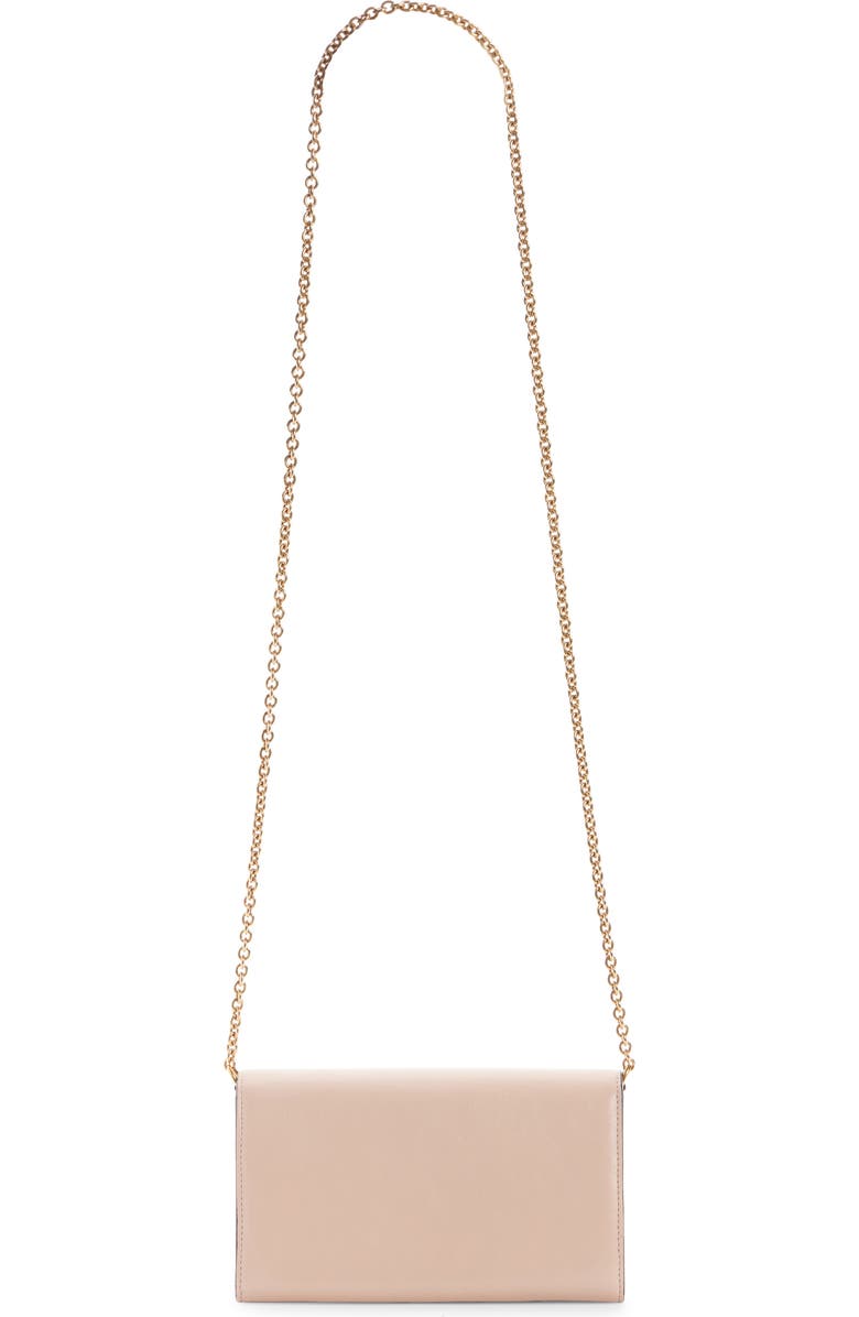 Chloé Iconic Wallet on a Chain, Alternate, color, 6J5 Cement Pink