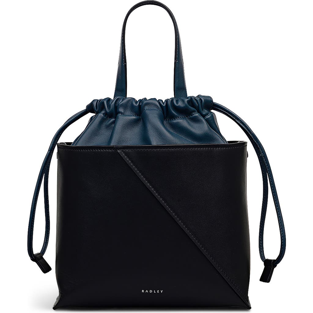 Radley The Portobello Small Drawstring Crossbody Bag In Black