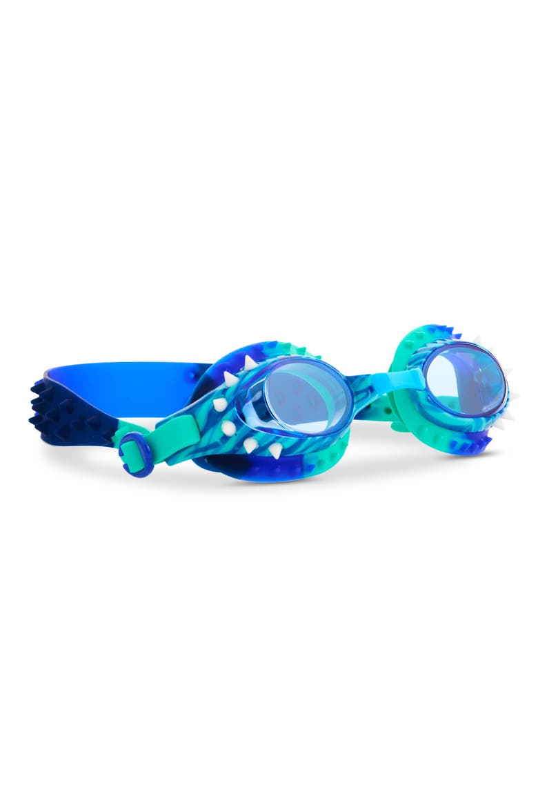 Kids' Dinosaur Swim Googles, Alternate, color, BLUE