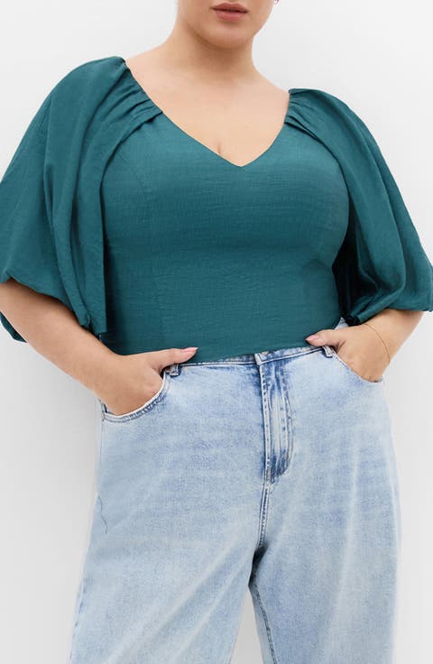 Peta Crop Top (Plus)
