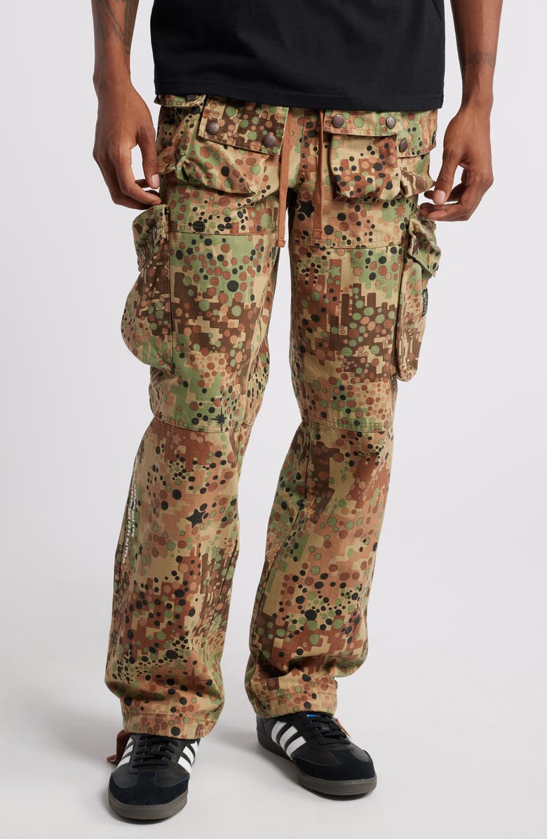 Billionaire Boys Club Neutron Glow In Cargo Pants, Main, color, Nomad