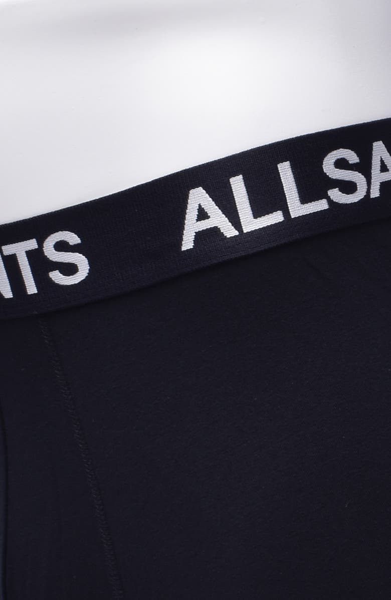 AllSaints 3-Pack 5-Inch Contour Pouch Boxer Briefs, Alternate, color, Black