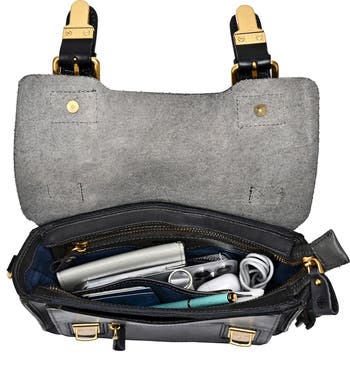 Aster Mini Leather Satchel