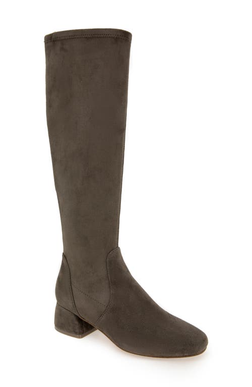 Gentle Souls By Kenneth Cole Emma Stretch Knee High Boot In Gray