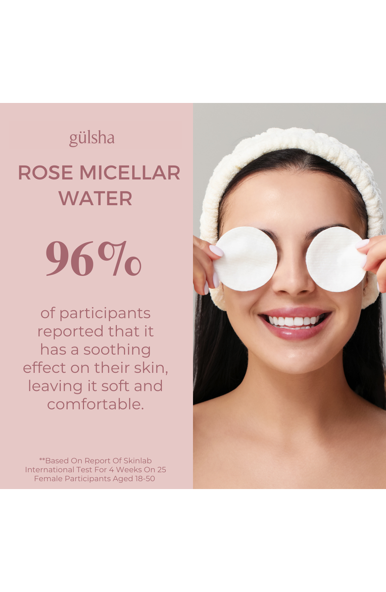 Gulsha Rose Micellar Water, Alternate, color, NO COLOR