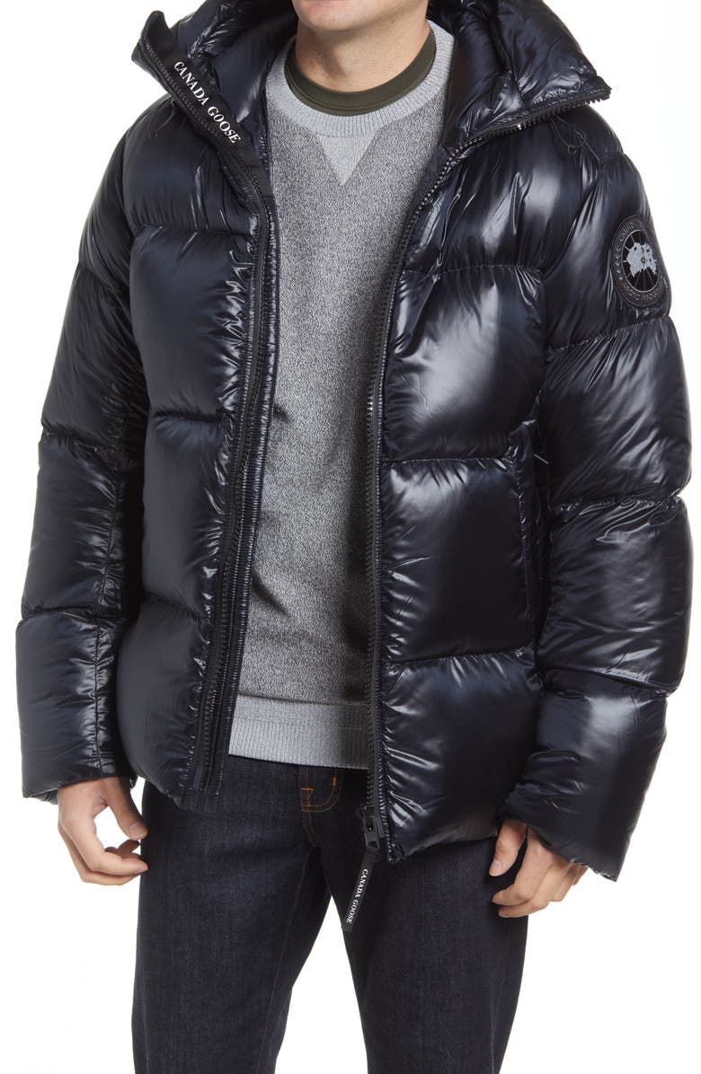 Canada Goose Crofton Water Resistant Packable 750 Fill Power Down Hooded Jacket, Main, color, 