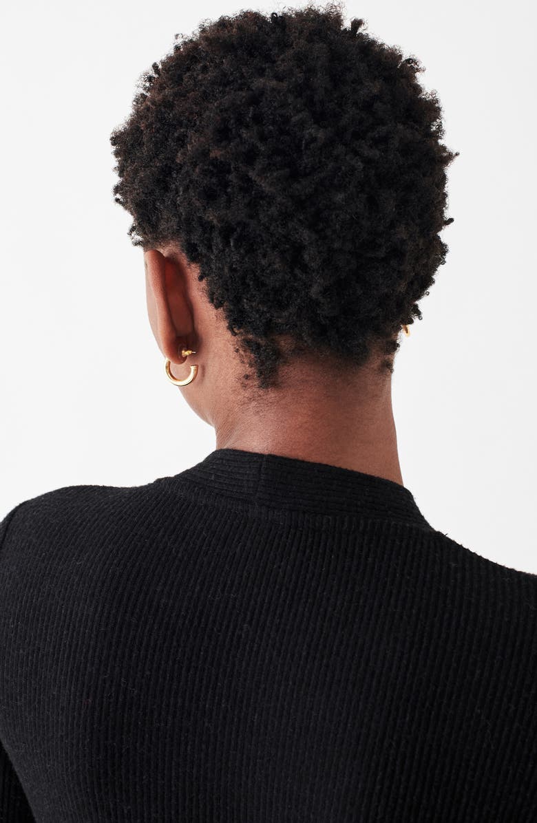 Faherty Legend Long Sleeve Rib Midi Sweater Dress, Alternate, color, 