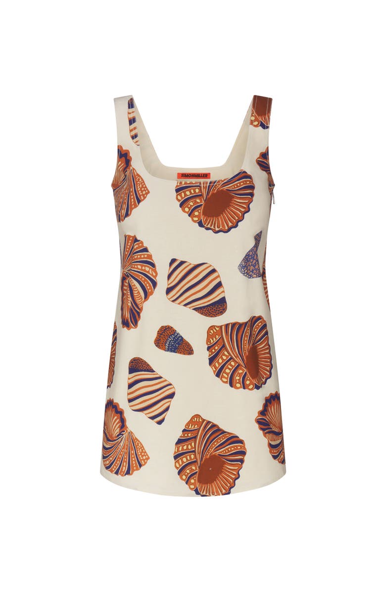 SIMONMILLER Sahara Linen Mini Dress, Main, color, Natural Shell