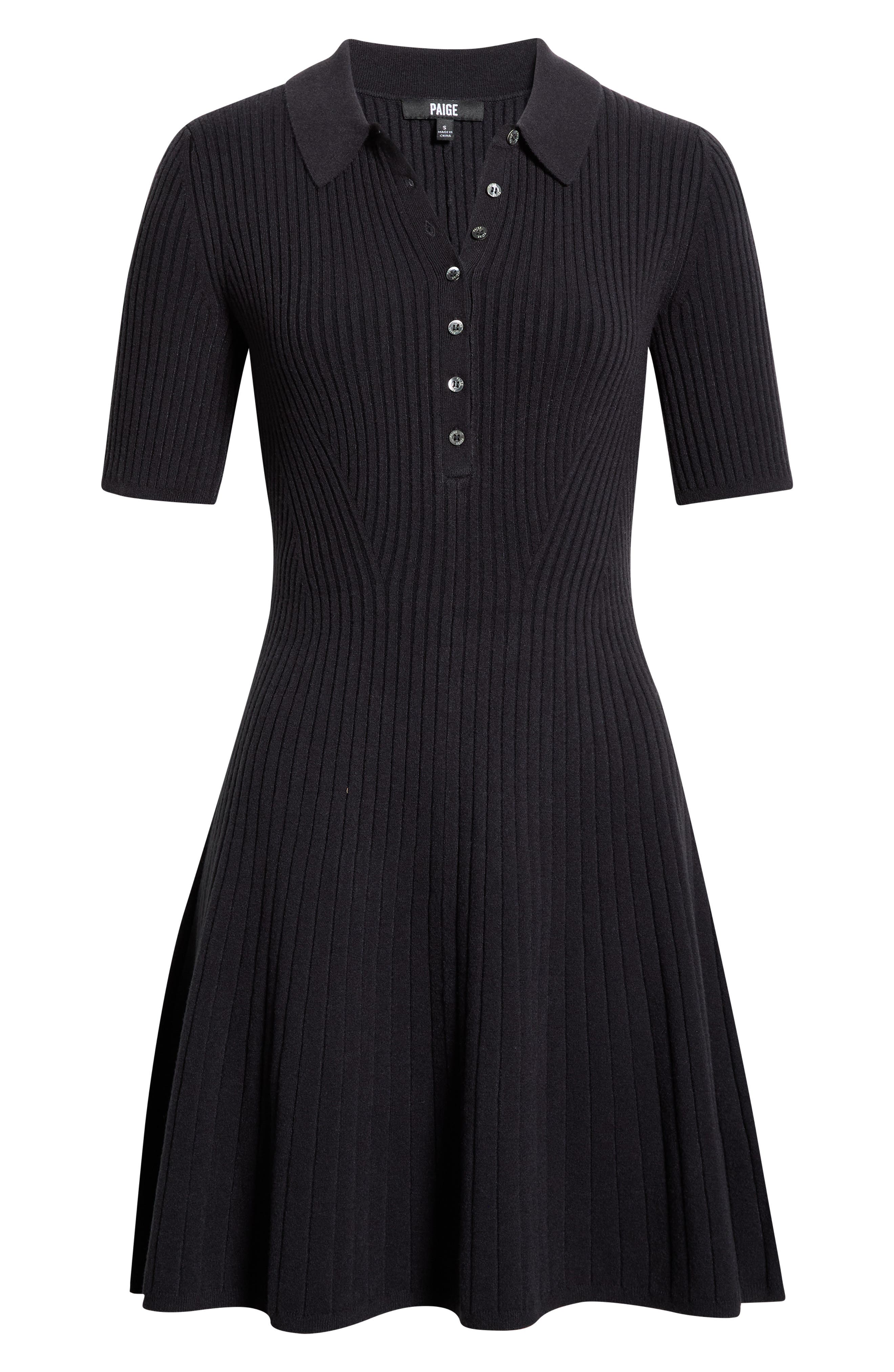 theory rib knit polo dress Ralph Lauren Rib Knit Polo Dress in Brown