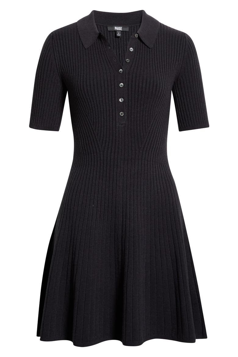 Olie Rib Dress, Alternate, color, MIDNIGHT