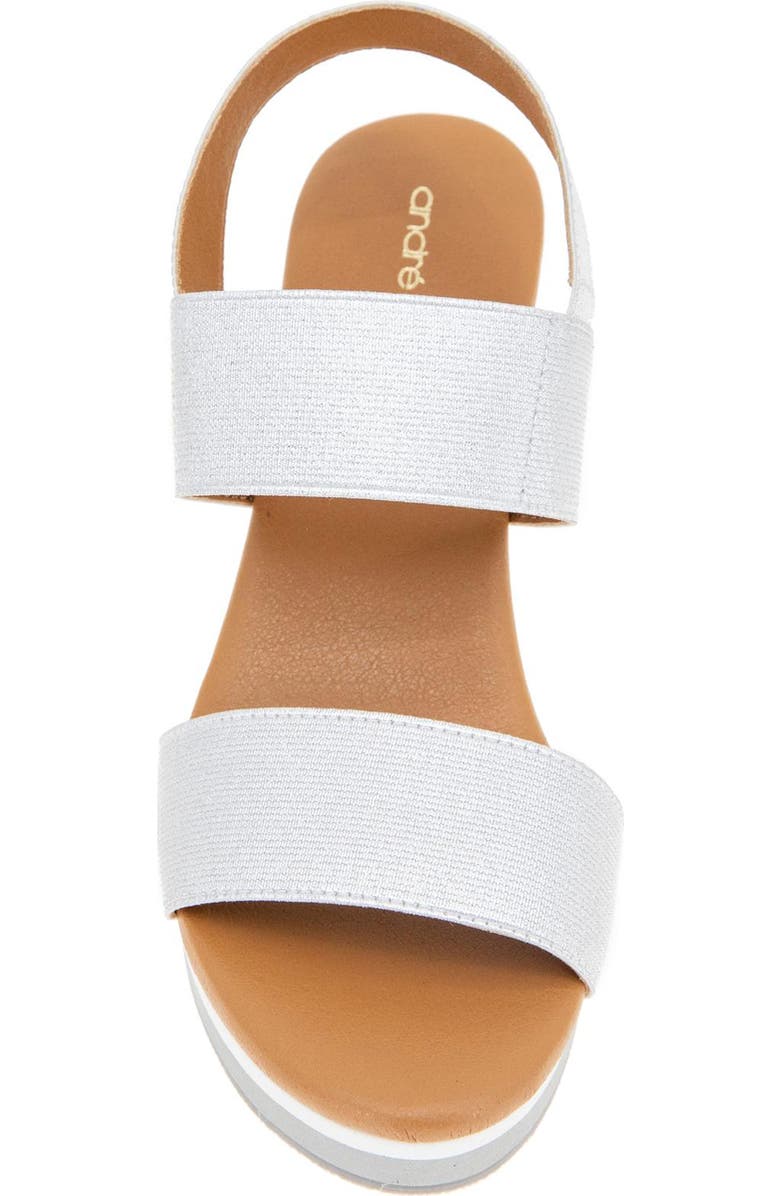 André Assous Nikola Slingback Wedge Sandal, Alternate, color,
