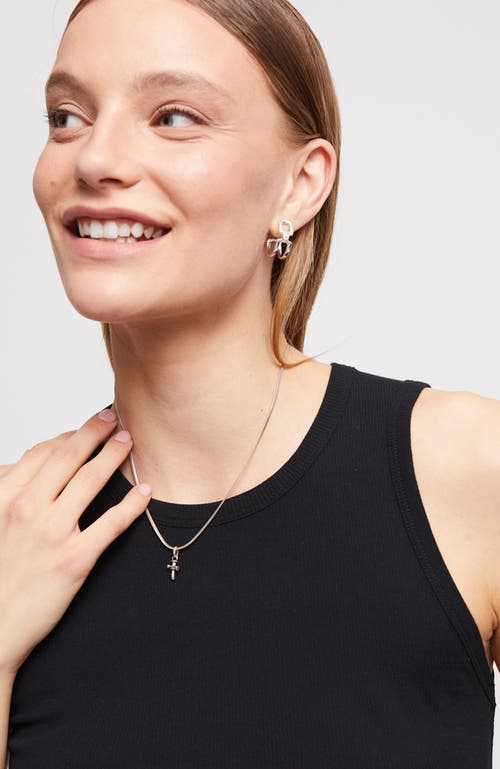 Unode50 Sterling Silver Flat Chain In Silver