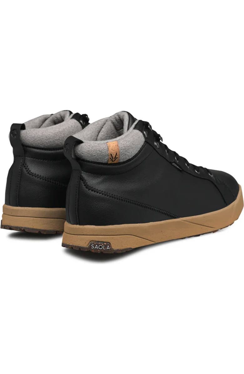 Saola Bergen Waterproof Warm Shoe - Men's, Alternate, color, Black/Tobacco