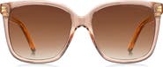 Marc Jacobs 56mm Rectangle Sunglasses