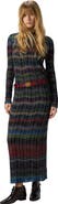 Missoni Long Pencil Skirt With Wave Pattern