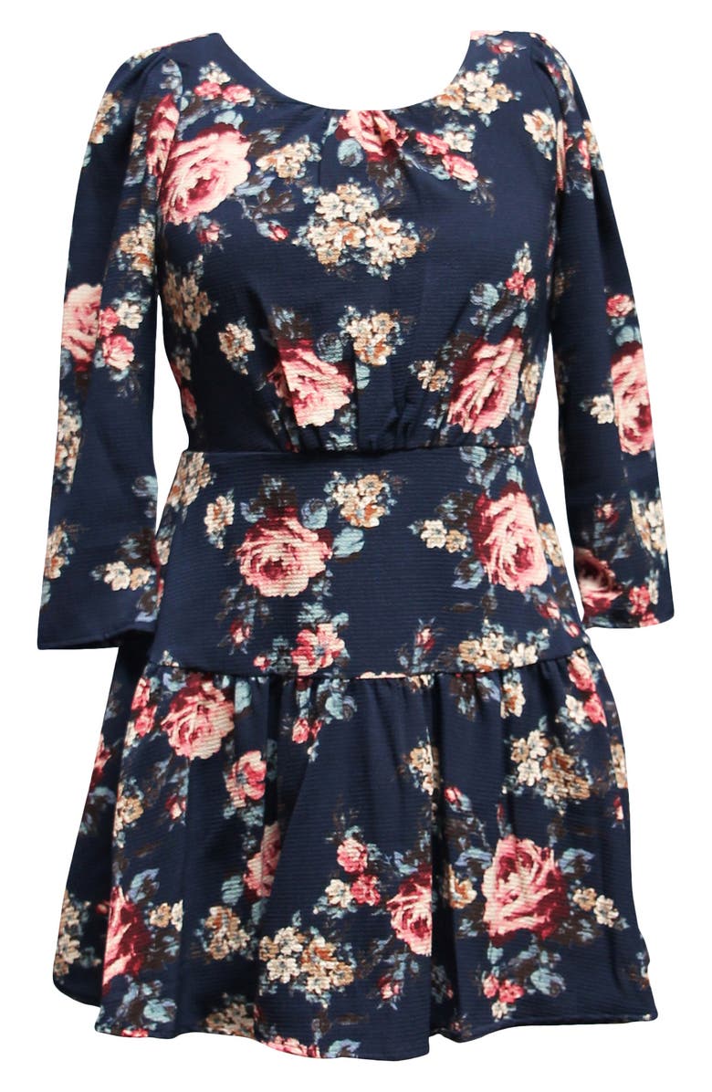 Ava & Yelly Kids' Skater Dress, Main, color, 