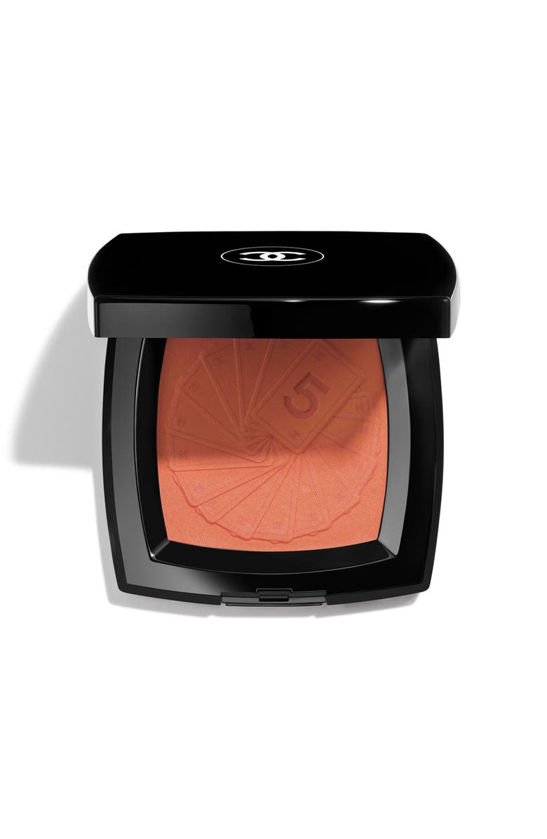 CHANEL LES TAROTS DE CHANEL Matte Powder Blush, Main, color, Blood Orange