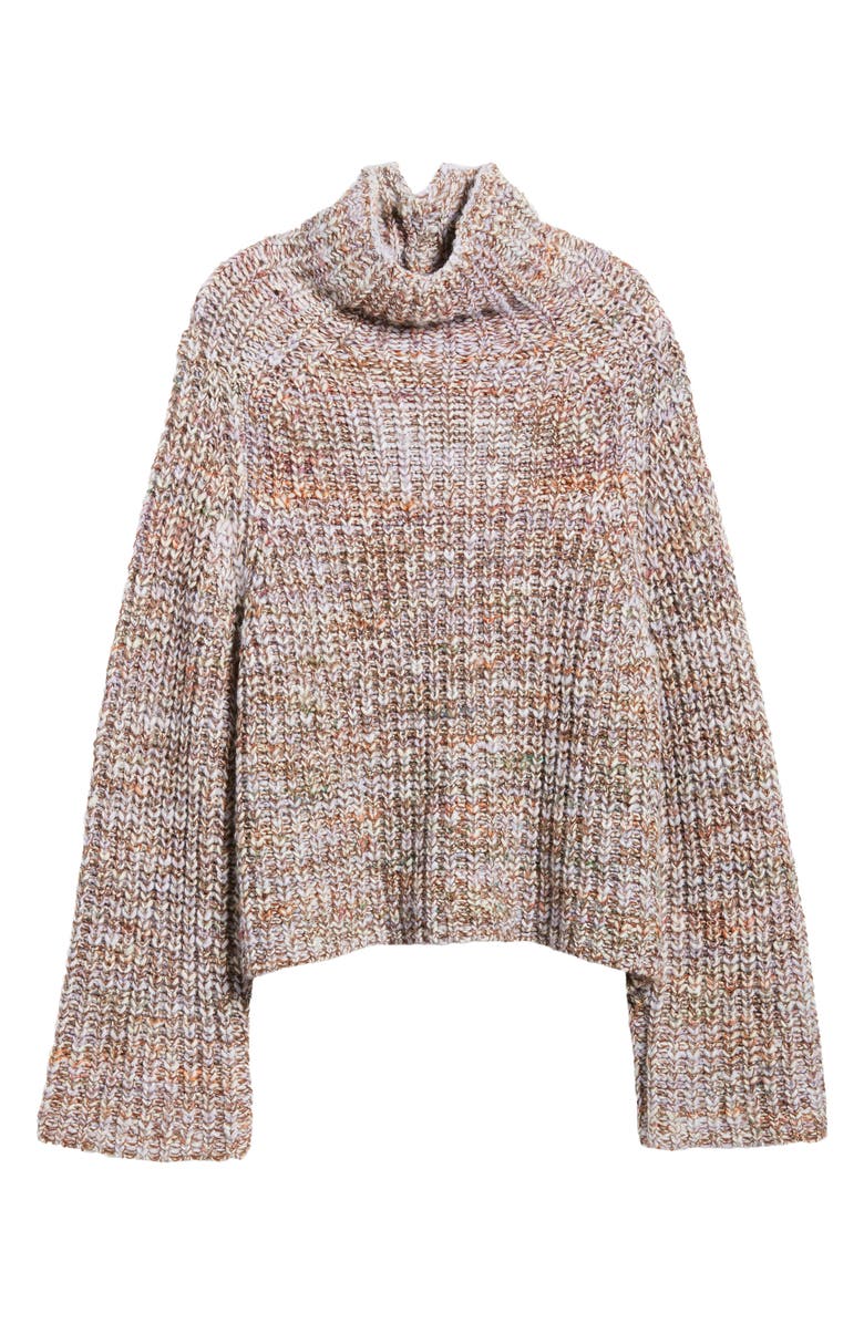 rag & bone Daphne Marled Funnel Neck Sweater, Alternate, color, 