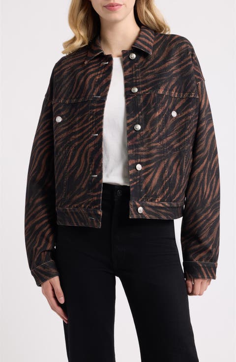 Miramar Ponte Zebra Trucker Jacket