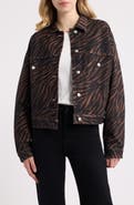 rag & bone Miramar Ponte Zebra Trucker Jacket