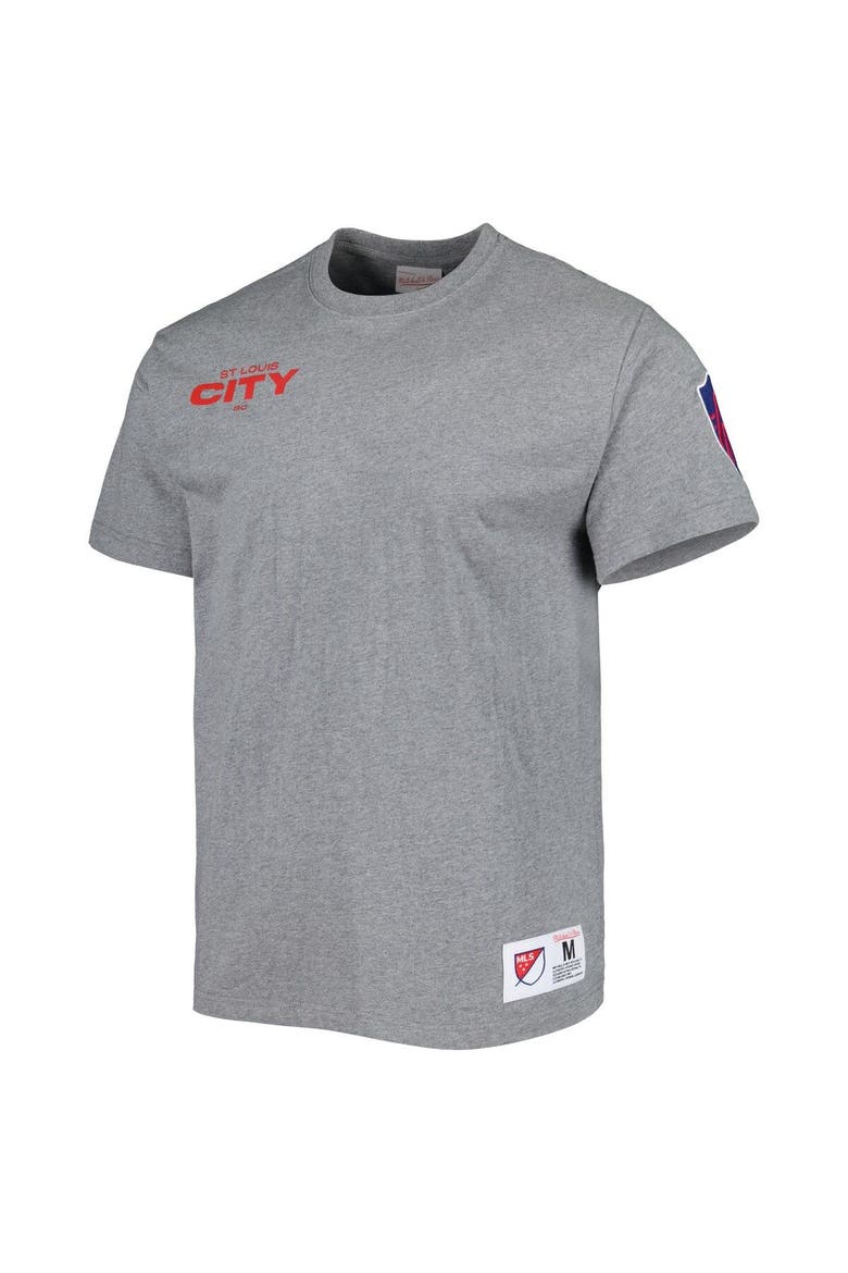 Men Mitchell & Ness Gray St. Louis City SC City Tee, Alternate, color, Gray